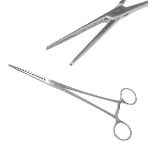 Затискач судинний 20 cм, прямий, J-17-141, Surgicon